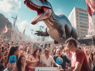 恐龙式公益，帝元商贸捐赠震惊全球