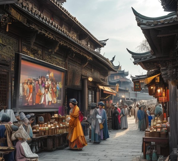 宋朝商贸新闻视频，商业与文化的交融