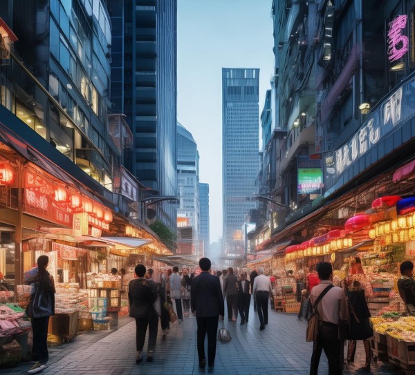 集安商贸街，经济与社会的双重引擎