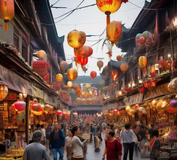 潞城商贸广场，商业与文化交融的精彩展示